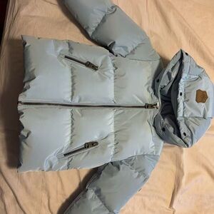 Mackage Sky Blue Kids Puffer Jacket